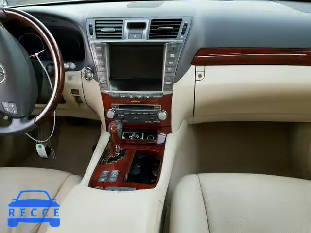 2012 LEXUS LS 460L JTHGL5EFXC5046702 зображення 8