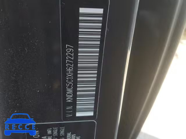 2017 KIA SEDONA EX KNDMC5C1XH6272297 зображення 9