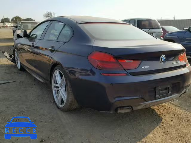 2014 BMW 650 XI WBA6B4C54ED760433 зображення 2