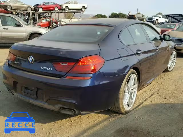 2014 BMW 650 XI WBA6B4C54ED760433 зображення 3