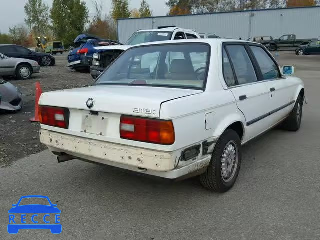 1991 BMW 318 I WBAAJ9318MEJ02663 image 3