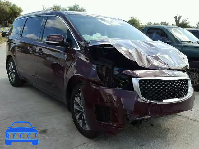 2017 KIA SEDONA EX KNDMC5C1XH6318601 зображення 0