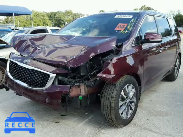 2017 KIA SEDONA EX KNDMC5C1XH6318601 зображення 1