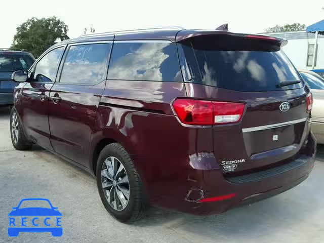 2017 KIA SEDONA EX KNDMC5C1XH6318601 зображення 2