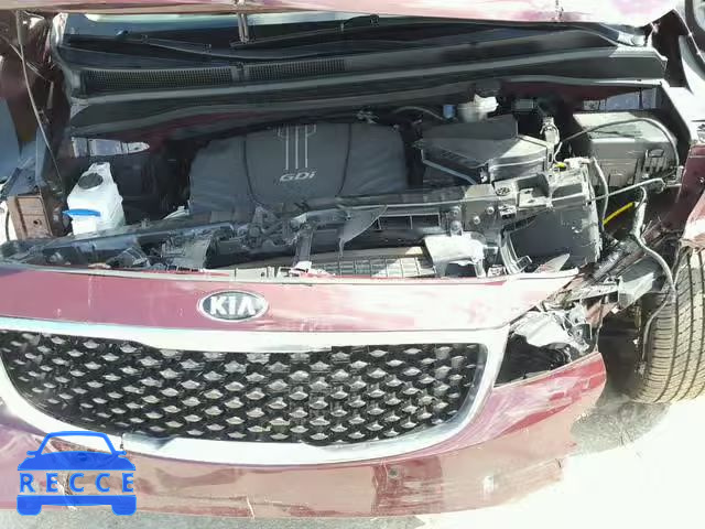 2017 KIA SEDONA EX KNDMC5C1XH6318601 зображення 6