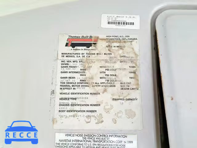 1999 INTERNATIONAL 3000 3800 1HVBBABM2XH204684 image 9