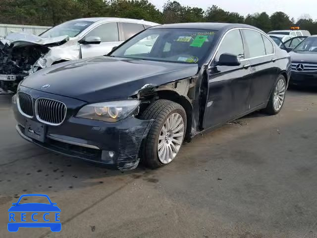 2012 BMW 750I XDRIV WBAKC6C56CC395957 зображення 1