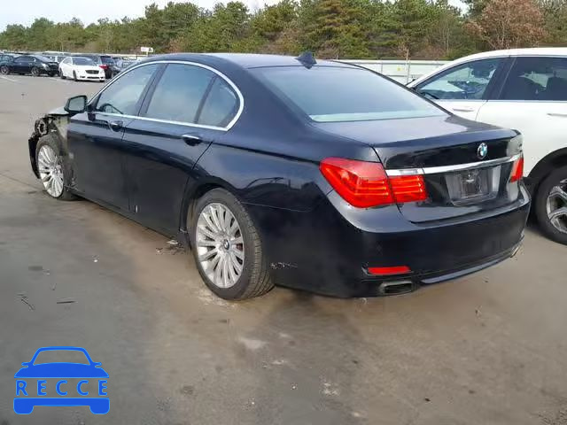 2012 BMW 750I XDRIV WBAKC6C56CC395957 зображення 2