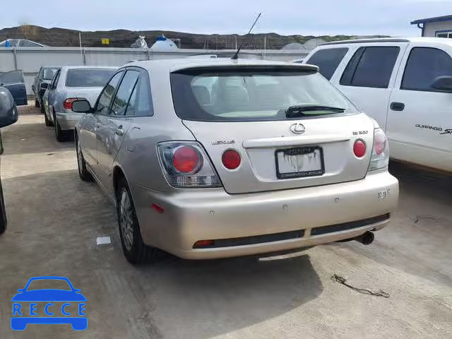 2004 LEXUS IS 300 SPO JTHED192140086685 image 2