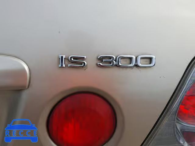 2004 LEXUS IS 300 SPO JTHED192140086685 image 8