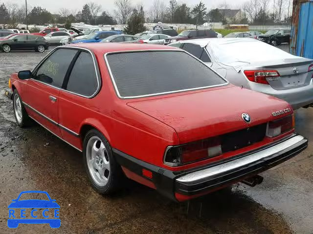 1986 BMW 635 CSI WBAEC7409G0607425 image 2