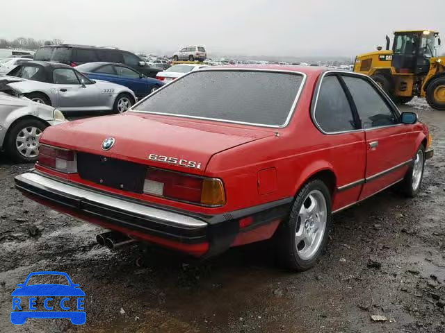 1986 BMW 635 CSI WBAEC7409G0607425 image 3