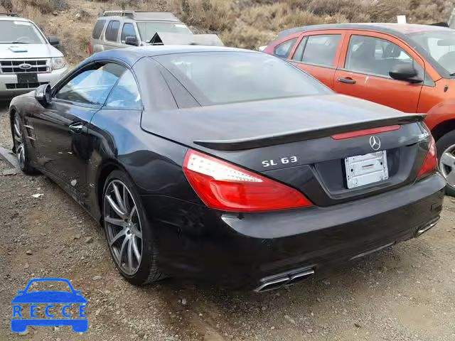 2013 MERCEDES-BENZ SL 63 AMG WDDJK7EA1DF015155 image 2