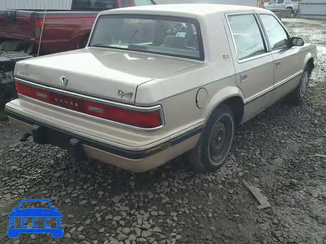 1991 DODGE DYNASTY 1B3XC46R1MD231959 image 3