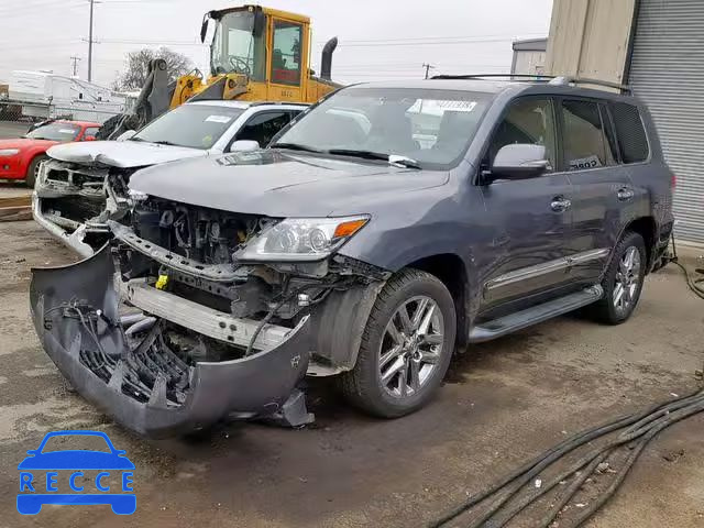 2014 LEXUS LX 570 JTJHY7AXXE4154759 image 1