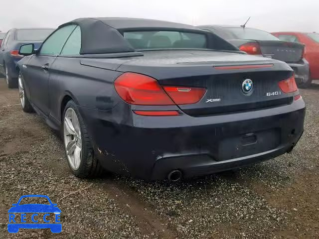 2014 BMW 640 XI WBAYP5C56EDZ27925 зображення 2