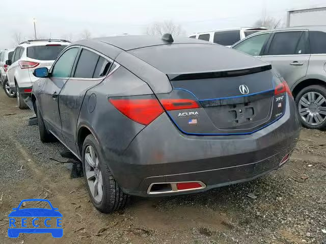 2011 ACURA ZDX TECHNO 2HNYB1H45BH500433 image 2