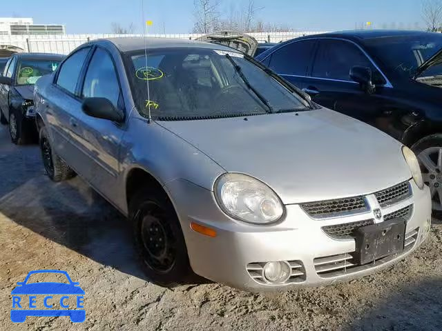 2005 DODGE NEON SX 2. 1B3ES46C25D272396 image 0