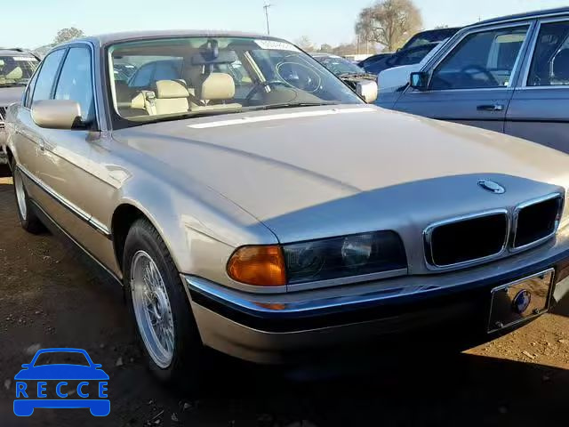 1998 BMW 740 I AUTO WBAGF8325WDL49873 Bild 0