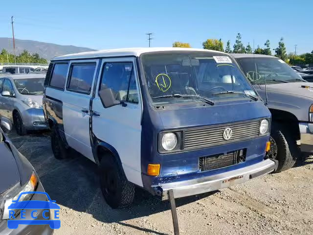 1985 VOLKSWAGEN VANAGON BU WV2YB025XFH038109 image 0