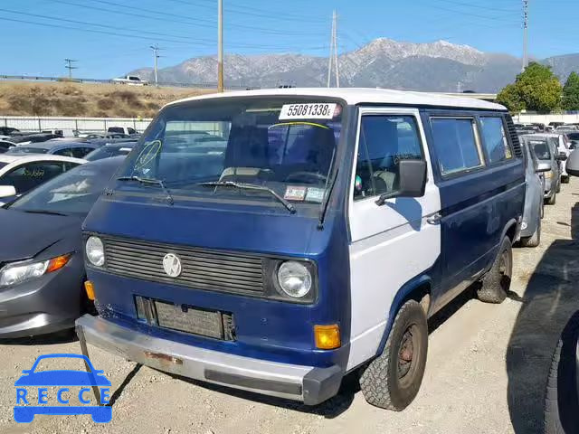 1985 VOLKSWAGEN VANAGON BU WV2YB025XFH038109 Bild 1