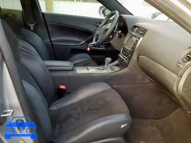 2012 LEXUS IS F JTHBP5C22C5010176 image 4