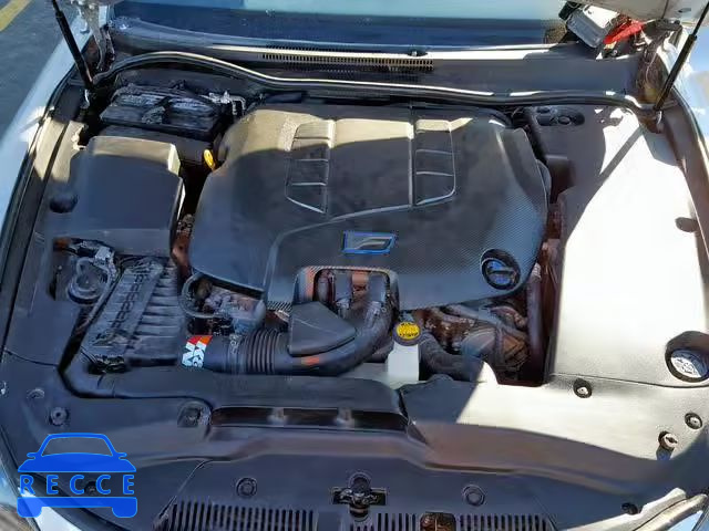 2012 LEXUS IS F JTHBP5C22C5010176 image 6