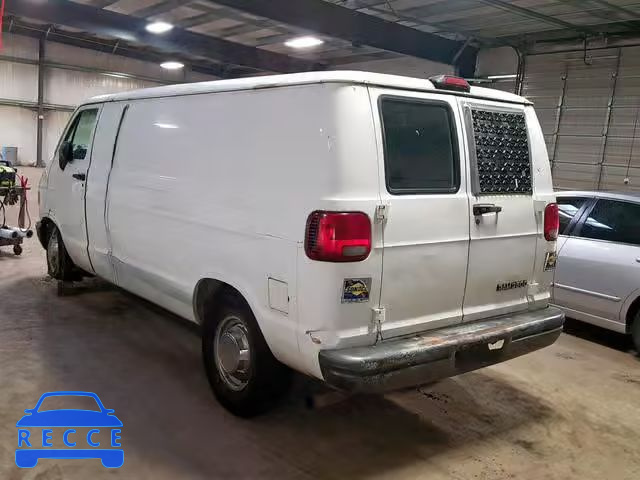 1996 DODGE RAM VAN B3 2B7JB31Z8TK176195 зображення 2