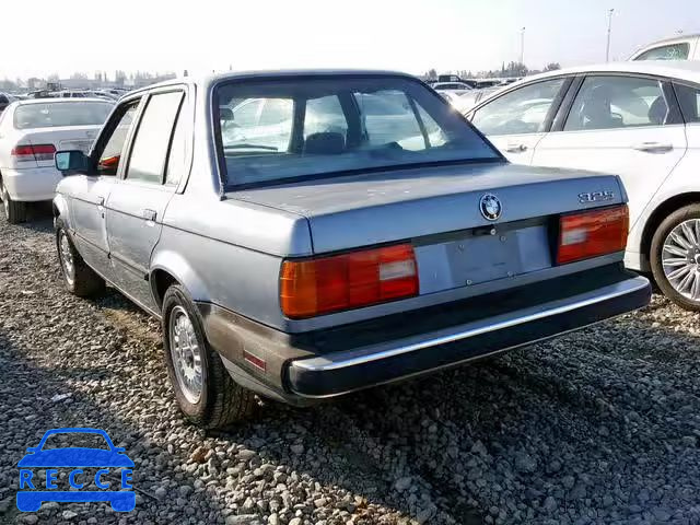 1988 BMW 325 AUTOMATICA WBAAE6404J8823145 зображення 2