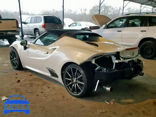 2016 ALFA ROMEO 4C SPIDER ZARBAAB41GM179153 зображення 2