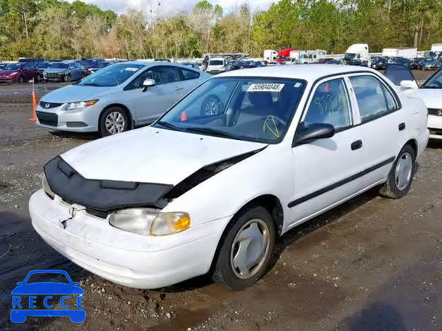 1999 CHEVROLET PRIZM 1Y1SK5280XZ416506 зображення 1