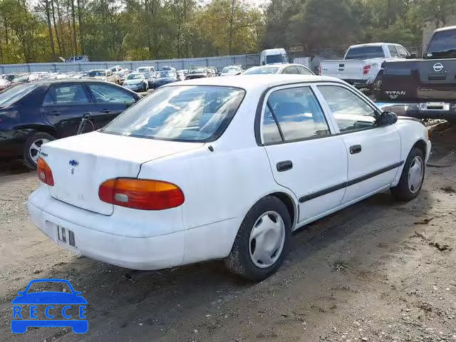 1999 CHEVROLET PRIZM 1Y1SK5280XZ416506 зображення 3