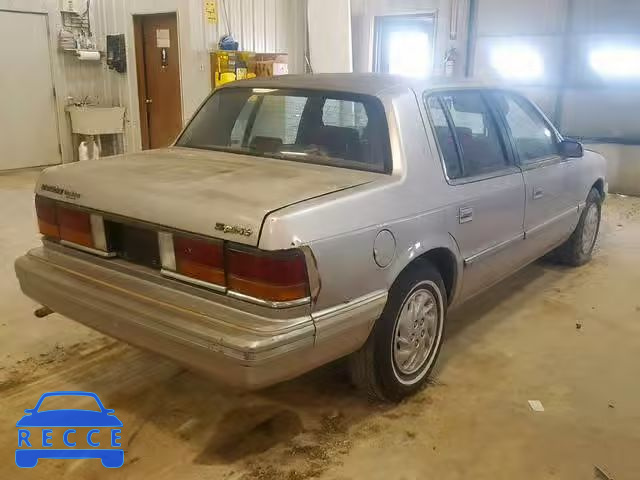 1992 DODGE SPIRIT 3B3XA46K7NT304143 image 3