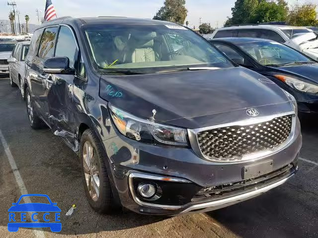 2016 KIA SEDONA SXL KNDME5C15G6145904 зображення 0