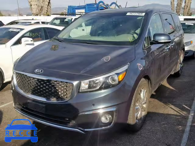 2016 KIA SEDONA SXL KNDME5C15G6145904 image 1