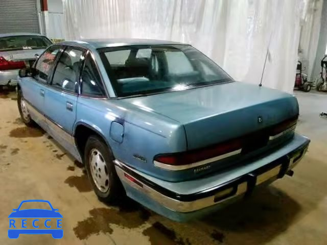 1991 BUICK REGAL LIMI 2G4WD54T0M1401554 image 2