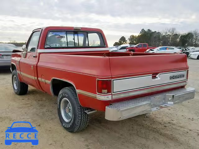 1985 CHEVROLET K10 1GCEK14H2FF347129 зображення 2