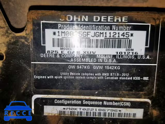 2016 JOHN DEERE 825I 1M0825GFJGM112145 Bild 9