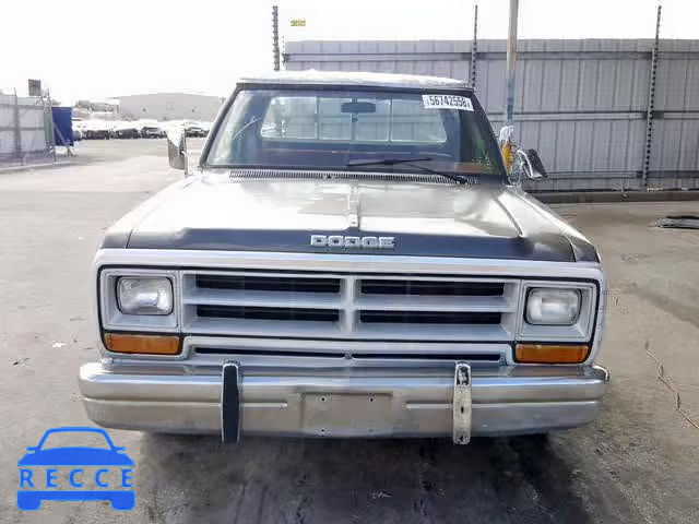 1986 DODGE D-SERIES D 1B7FD14T5GS135448 зображення 8