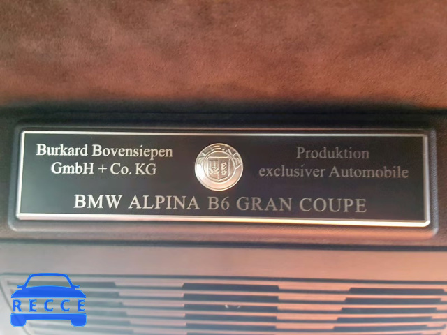 2015 BMW 650 XI WBA6B4C54FD986098 зображення 9