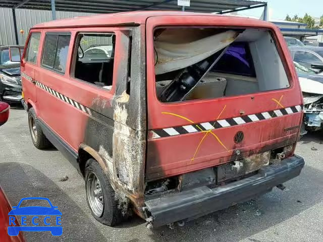 1989 VOLKSWAGEN VANAGON BU WV2YB0255KH028534 image 2