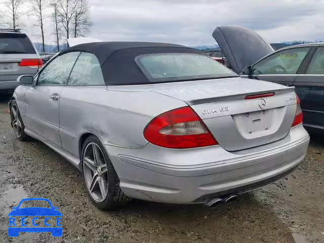 2007 MERCEDES-BENZ CLK 63 AMG WDBTK77G57T075237 image 2