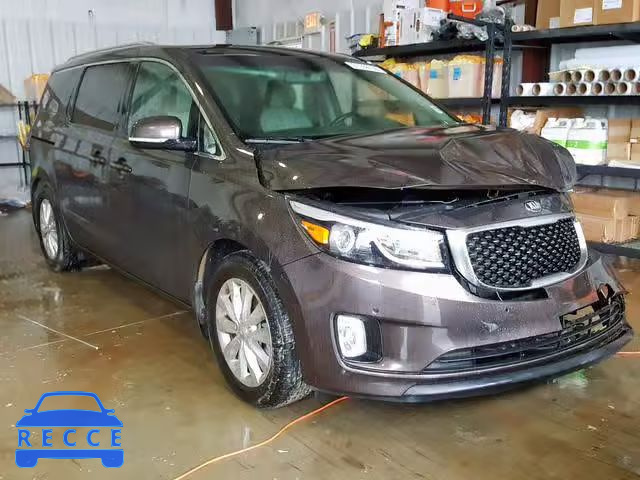 2017 KIA SEDONA EX KNDMC5C18H6253490 зображення 0