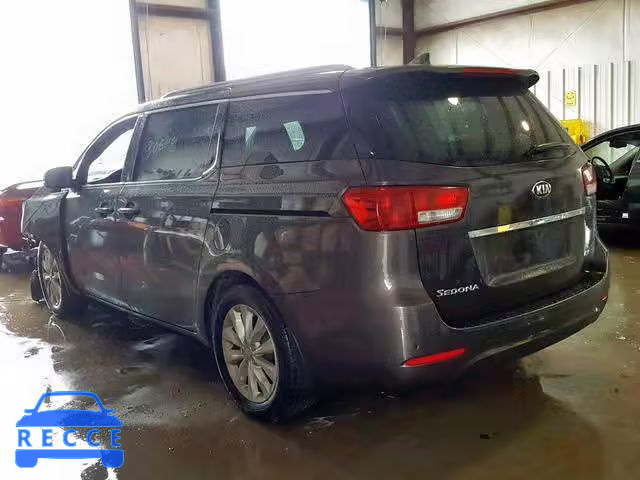 2017 KIA SEDONA EX KNDMC5C18H6253490 зображення 2