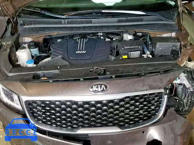 2017 KIA SEDONA EX KNDMC5C18H6253490 зображення 6