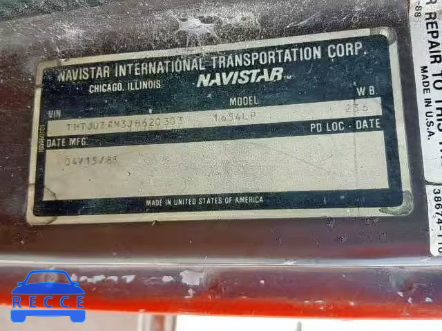 1988 INTERNATIONAL S-SERIES 1 1HTJUZRM3JH620303 image 9