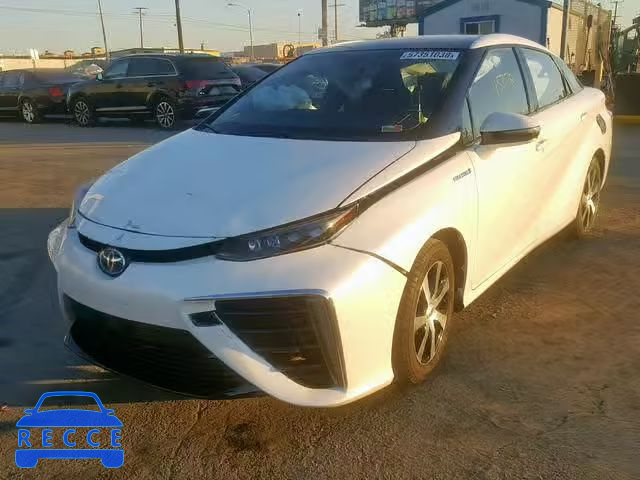 2017 TOYOTA MIRAI JTDBVRBD6HA001707 image 1