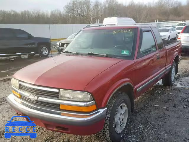 1998 CHEVROLET S-10 PU 1GCDT19X6W8161669 image 1