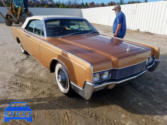 1967 LINCOLN CONTINENTL 7Y86G802534 image 0