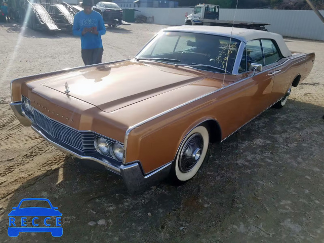 1967 LINCOLN CONTINENTL 7Y86G802534 image 1